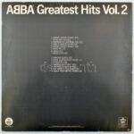 ABBA gratest hits Vol 2. LP Polar, Macedonia, jugoszláv nyomások (RTB Beograd) Jó állapotban CSK Egy lemez a kettőből - Image 2