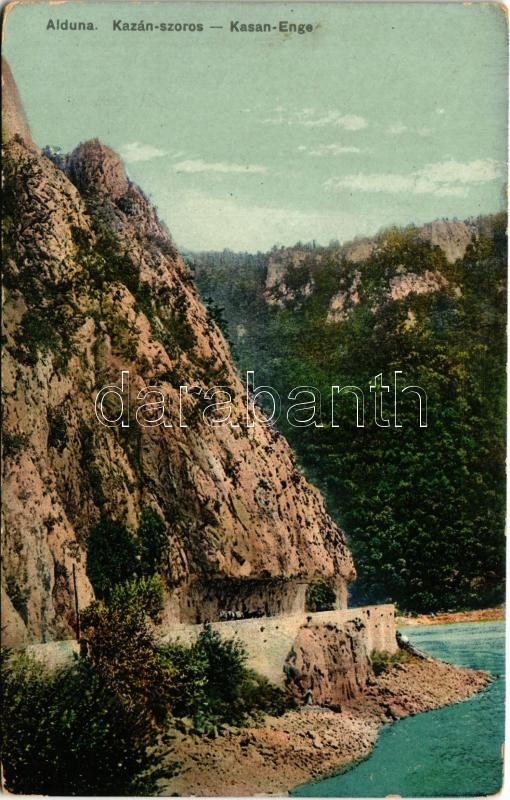 Orsova, Al-Duna, Kazán-szoros / Kasan-Enge / Cazane / gorge (EK)