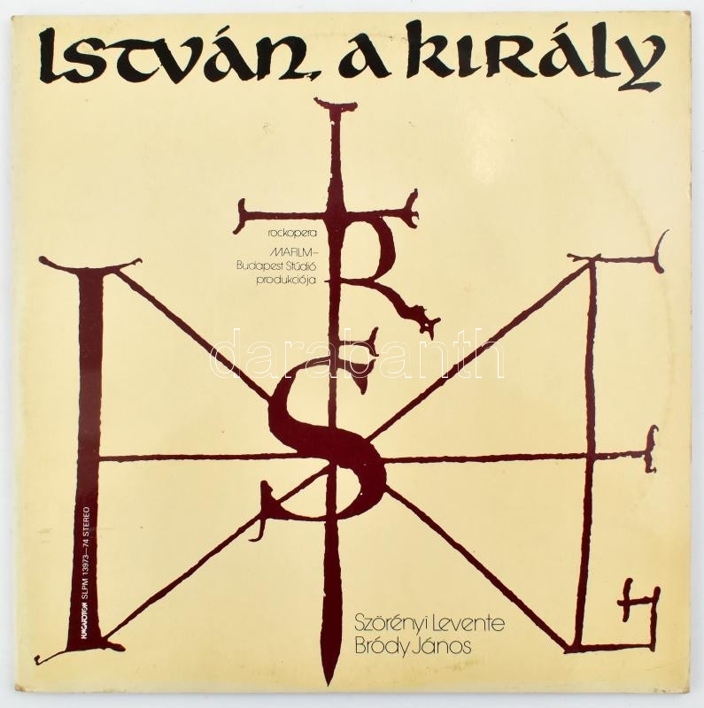 István a király dupla LP 1983. Jó állapotban