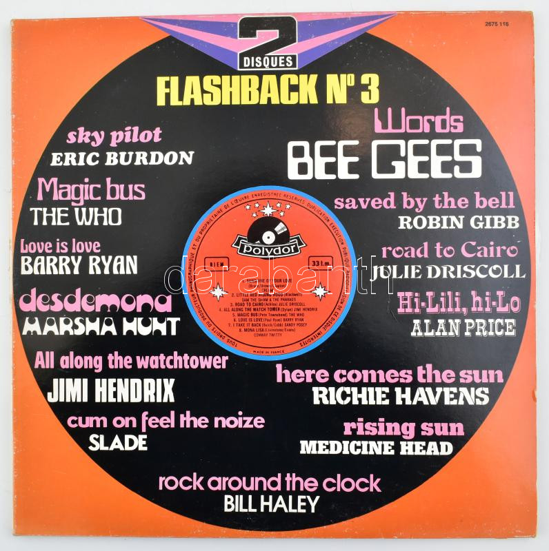 Flashback No. 3 dupla LP 1979. Polydor Paris - Image 2