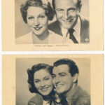 SZÍNÉSZNŐK, SZÍNÉSZ - 8 db régi külföldi képeslap / ACTRESSES, ACTOR - 8 pre-1945 non-Hungarian postcards - Image 3