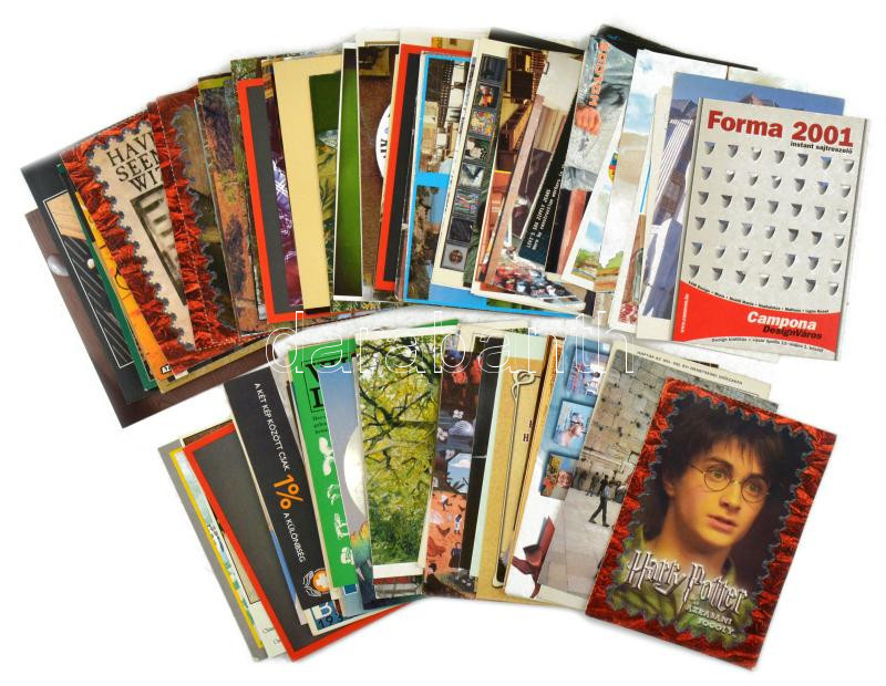 Kb. 100 db MODERN reklám motívum képeslap / Cca. 100 modern advertising motive postcards