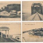14 db régi orosz város képeslap vegyes minőségben / 14 pre-1945 Russian town-view postcards in mixed quality - Image 2