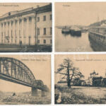 14 db régi orosz város képeslap vegyes minőségben / 14 pre-1945 Russian town-view postcards in mixed quality - Image 3