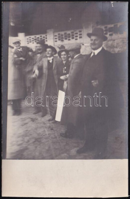 cca 1910 Dunapentele, Prohászka püspök fotólap