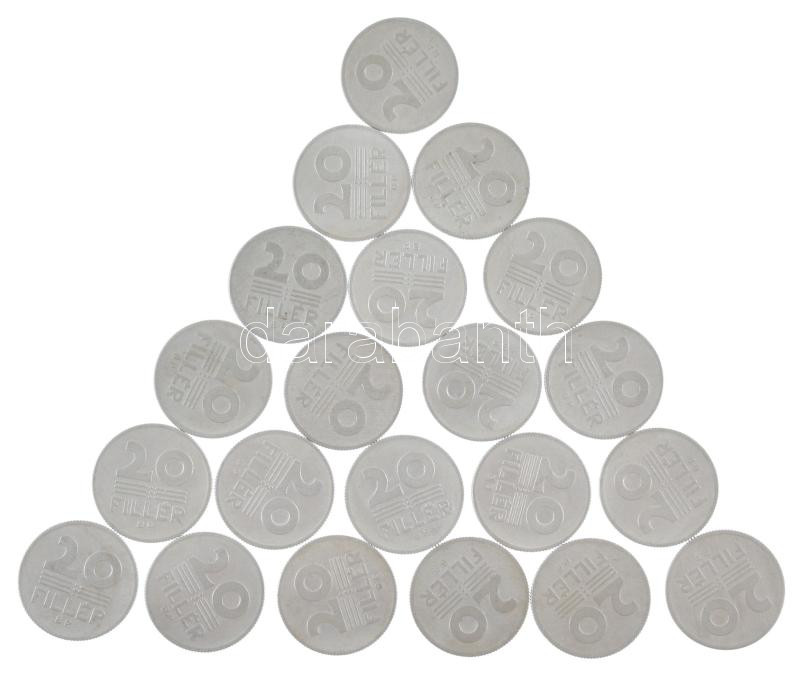 1971. 20f Al (21x) T:XF,VF