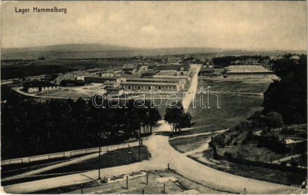 1916 Lager Hammelburg / WWI German military camp (EK)