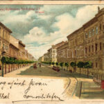 1899 (Vorläufer) Temesvár, Timisoara; Gyárváros, Andrássy út, villamos. Kiadja a Corvina könyvkereskedés / Fabric / street view with tram. Art Nouveau litho