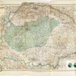 1920 Kogutowitz A szétdarabolt Magyarország térképe 70x46 cm Szakadt borítóval
