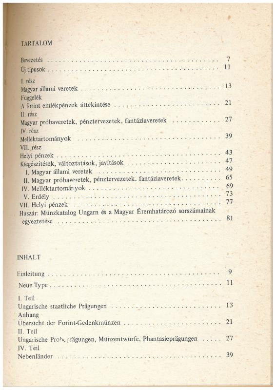 Dr. Unger Emil: Magyar éremhatározó - pótfüzet. MÉE, Budapest, 1985. Használt, jó állapotban. - Image 2