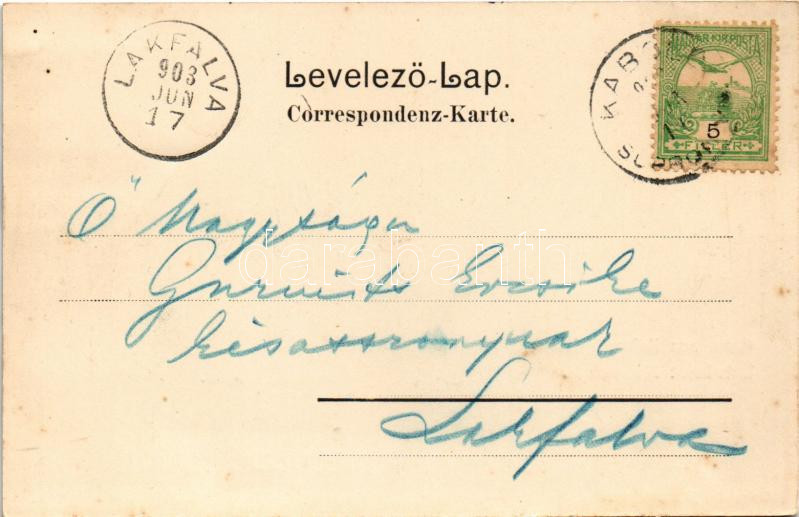 1903 Kabold, Kobersdorf; Johann Schranz - Image 2