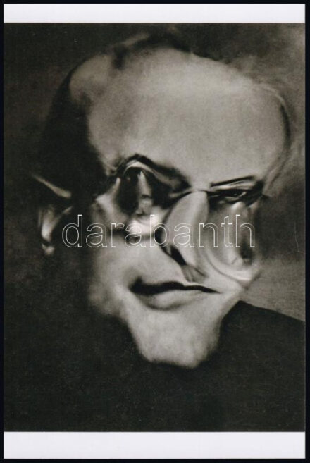 cca 1933 Torzított önarckép, Kerny István (1879-1963) budapesti fotóművész hagyatékából 1 db modern nagyítás, 15x10 cm