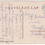 1918 Ceglédbercel, vasútállomás, 221. sz. őrház. Gyeness István kiadása - Image 2