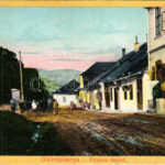 Gölnicbánya, Göllnitz, Gelnica; Fő utca, üzlet. B. Friedmann kiadása / main street, shop (r)