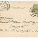 1903 Budapest II. Császár fürdő, belső. Kosmos Art Nouveau, floral, litho (fa) - Image 2
