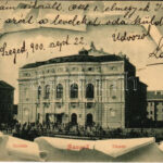 1900 Szeged, színház. Art Nouveau (EK)