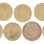 Luxemburg 1986-1990. 5Fr (5xklf) + 1981-1990. 20Fr (2xklf) T:AU-VF Luxembourg 1986-1990. 5 Francs (5xdiff) + 1981-1990. 20 Francs (2xdiff) C:AU-VF - Image 2