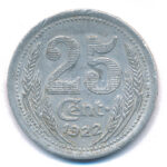 Franciaország 1922. 15c Al 'Eure & Loir Kereskedelmi Kamara' zseton T:XF France 1922. 15 Centimes Al 'Chamber of Commerce Eure & Loir' token C:XF