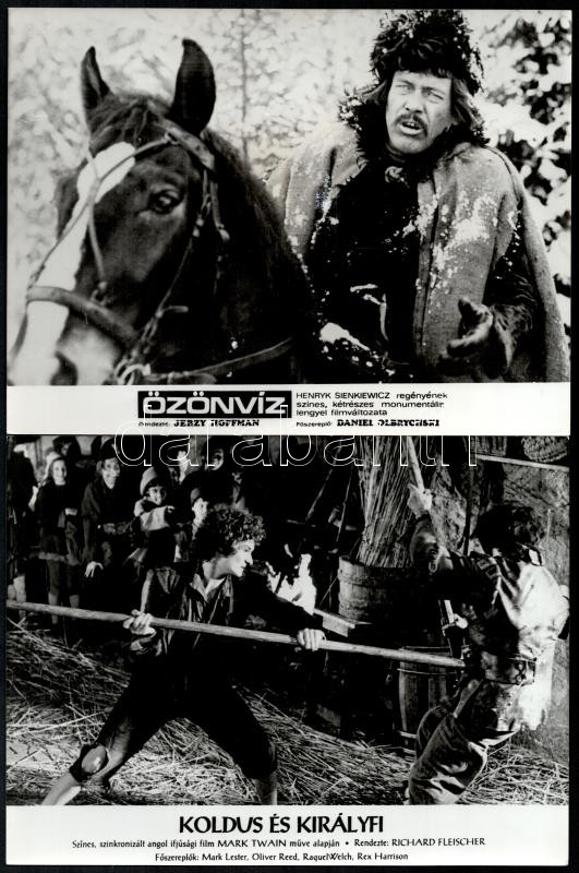 cca 1988 előtt készült külföldi filmekből egy-egy jelenet, 17 db vintage produkciós filmfotó, ezüst zselatinos fotópapíron, a használatból eredő (esetleges) kisebb hibákkal, 18x24 cm - Image 2