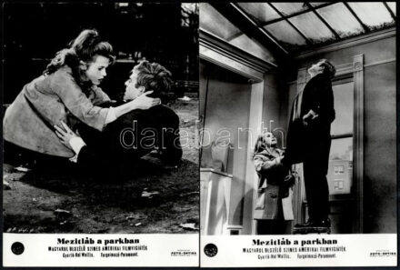 cca 1967 ,,Mezítláb a parkban' című amerikai filmvígjáték jelenetei és szereplői, 13 db vintage produkciós filmfotó, ezüst zselatinos fotópapíron, a használatból eredő (esetleges) kisebb hibákkal, 18x24 cm