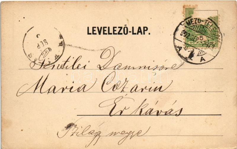 1902 Belényes, Beius; Süssmann Lázár kiadása (EK) - Image 2