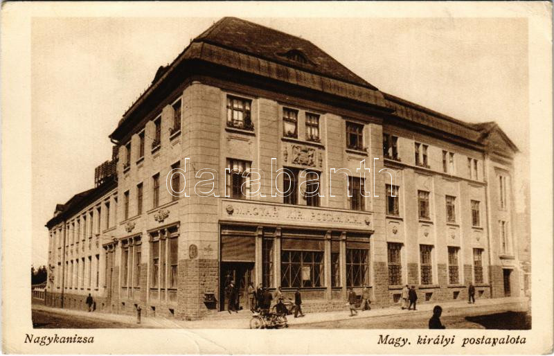 Nagykanizsa, M. kir. postapalota, kerékpár (EB)