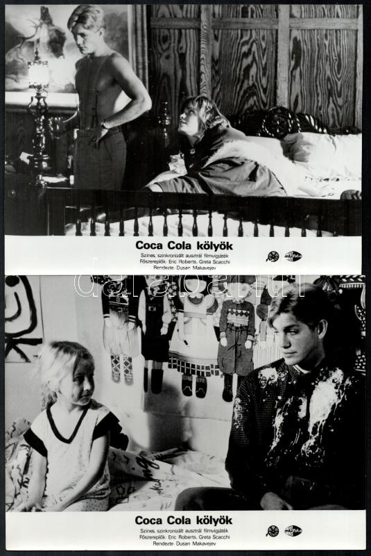 cca 1985 ,,Coca Cola kölyök' című ausztrál filmvígjáték jelenetei és szereplői, 8 db vintage produkciós filmfotó, ezüst zselatinos fotópapíron, a használatból eredő (esetleges) kisebb hibákkal, 18x24 cm - Image 3