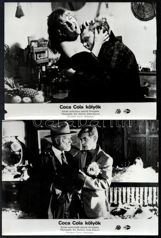 cca 1985 ,,Coca Cola kölyök' című ausztrál filmvígjáték jelenetei és szereplői, 8 db vintage produkciós filmfotó, ezüst zselatinos fotópapíron, a használatból eredő (esetleges) kisebb hibákkal, 18x24 cm - Image 4