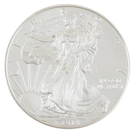 Amerikai Egyesült Államok 2014. 1$ Ag 'Ezüst Sas' T:UNC USA 2014. 1 Dollar Ag 'Silver Eagle' C:UNC