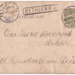 1902 Bethlen, Beclean; Fő tér. Kajár István kiadása / main square (EK) - Image 2