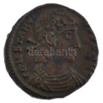 Római Birodalom / II. Constantius ~347-348. AE4 bronz (1,85g) T:AU,XF Roman Empire / Constantius II ~347-348. AE4 bronze 'CONSTANTIVS PF AVG / VICTORIAE DD AVGG Q NN' (1,85g) C:AU,XF