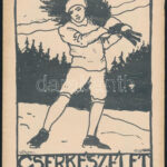 1917, 1918 A Cserkészélet 2 db felvágatlan száma - Image 2