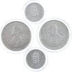 1941. 1P Al + 1943. 5P Al (2x) + 1944. 1P Al T:AU-VF közte karc, ü. - Image 2
