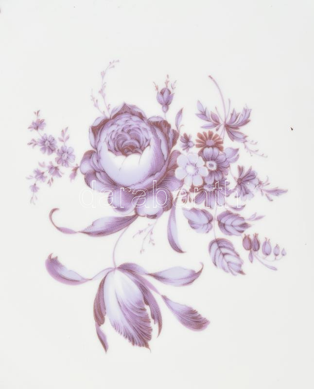 Bohemia porcelán étkészlet, matricás, jelzett, kis kopásnyomokkal - Image 4