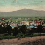1916 Skoczów, Skotschau; general view. Verlag Max Steinberg + 'K.u.K. Reserve-Telegrafen-Bau-Abteilung Nr. 26' (EB)