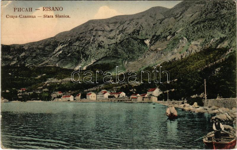 1914 Risan, Risano; Stara Slanica + 'K.u.K. Wachhauskommando Golivrh' (EK)