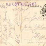 1915 Temesvár, Timisoara; Apotheke / utca, gyógyszertár / street view, pharmacy + 'K.u.K. Spitalszug No. 3.' (fa) - Image 2