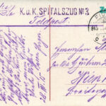 1915 Fiume, Rijeka; Riva Cristoforo Colombo + 'K.u.K. Spitalszug No. 3.' - Image 2