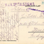 1915 Hajdúböszörmény, vasútállomás, Uránia színház. Szmuk Gábor kiadása + 'K.u.K. Spitalszug No. 3.' - Image 2