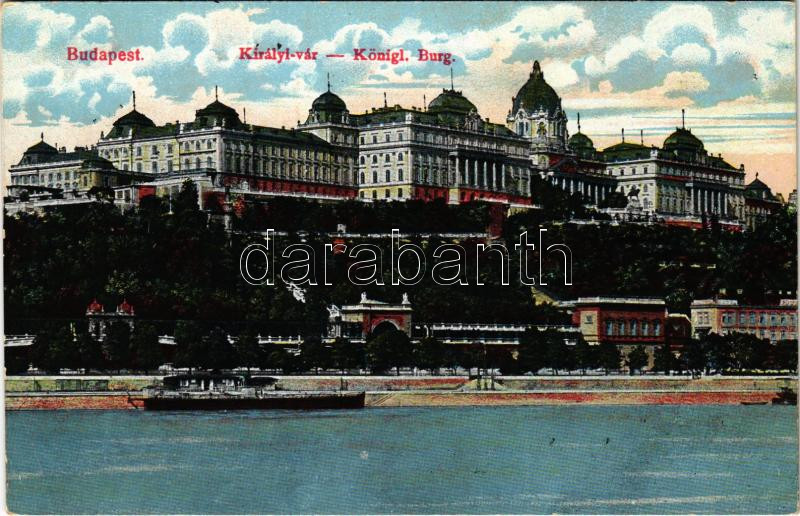 1915 Budapest I. Királyi vár + 'K.u.K. Augusta-Barackenspital in Budapest'