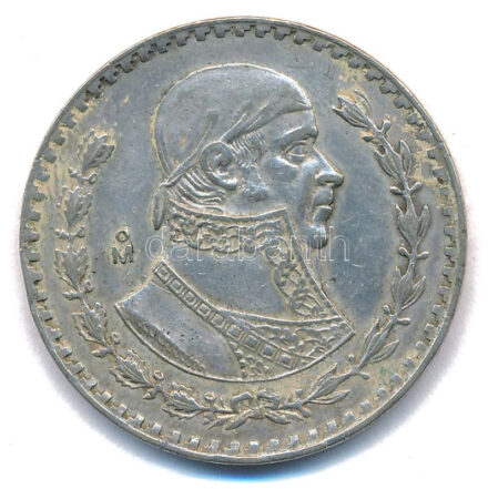 Mexikó 1964. 1P Ag 'Függetlenség és Szabadság' T:XF Mexico 1964. 1 Peso Ag 'Independencia y Libertad' C:XF Krause KM#459