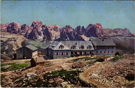 Tirol Dolomites Schlernhaus Rosengarten-Dolomiten / hotel, mountains (fa)
