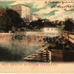 1902 Besztercebánya, Banská Bystrica; Régi bástya. Ivánszky Elek kiadása / old bastion tower (EM)