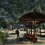 1914 Csíz, Csízfürdő, Kúpele Cíz; Sétány pihenővel. Herskovits Mór kiadása / promenade with rest place (fl)