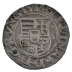 1551K-B Denár Ag 'I. Ferdinánd' (0,71g) T:AU,XF patina Hungary 1551K-B Denar Ag 'Ferdinand I' (0,71g) C:AU,XF patina Huszár: 935., Unger II.: 745.a