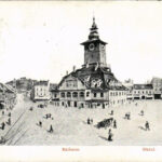 1902 Brassó, Kronstadt, Brasov; Rathaus / Sfatul / városház. Hiemesch kiadása / town hall (EK)