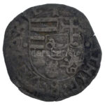1489. Denár Ag 'I. Mátyás' (0,58g) T:VF patina Hungary 1489. Denar Ag 'Matthias I' (0,58g) C:VF patina Huszár: 722., Unger I.: 567.b