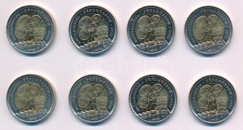 2022. 100Ft 'Pénzmúzeum' (8x) T:AU - Image 2