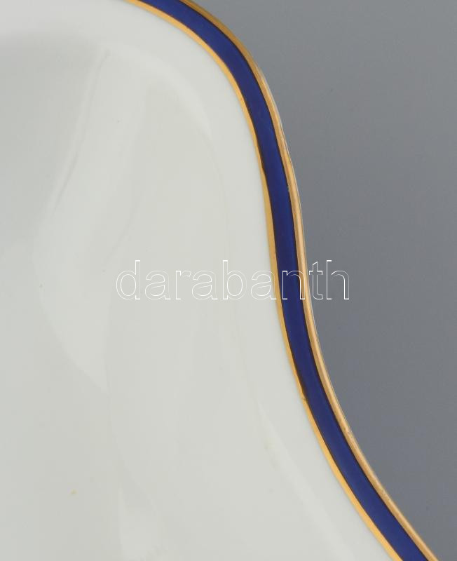 Dürocor porcelán tál. Matricás, jelzett, kopással 21x21 cm - Image 2