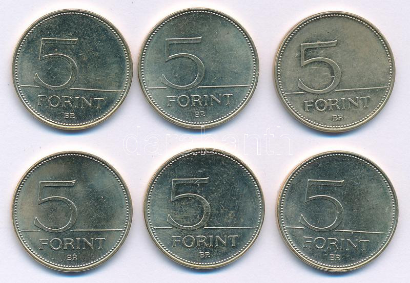2021. 5Ft Cu-Ni-Zn '75 éves a Forint' (6xklf) T:AU,XF - Image 2